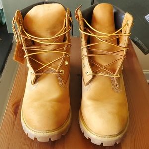 Timberland Premium 6" Waterproof Boot - Wheat